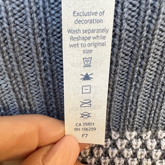 Lululemon Warm & Restore Wool Sweater in Magnet Grey Starlight Size 6 - Picture 3 of 15